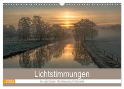 Lichtstimmungen im schönen Schleswig Holstein (Wandkalender 2024 DIN A3 quer), CALVENDO Monatskalender von Potratz,  Andrea