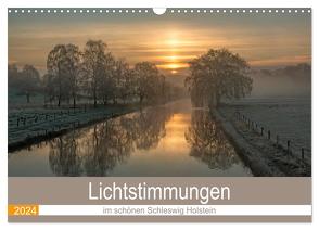 Lichtstimmungen im schönen Schleswig Holstein (Wandkalender 2024 DIN A3 quer), CALVENDO Monatskalender von Potratz,  Andrea