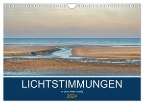 Lichtstimmungen in Sankt Peter-Ording (Wandkalender 2024 DIN A4 quer), CALVENDO Monatskalender von Mirsberger www.annettmirsberger.de,  Annett
