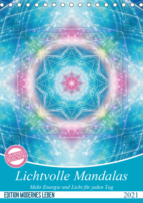 Lichtvolle Mandalas (Tischkalender 2021 DIN A5 hoch) von Shayana Hoffmann,  Gaby