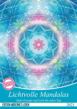 Lichtvolle Mandalas (Wandkalender 2021 DIN A2 hoch) von Shayana Hoffmann,  Gaby