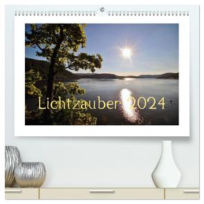 Lichtzauber 2024 (hochwertiger Premium Wandkalender 2024 DIN A2 quer), Kunstdruck in Hochglanz von Loß,  Heike