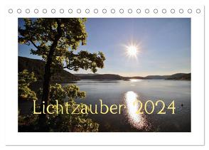 Lichtzauber 2024 (Tischkalender 2024 DIN A5 quer), CALVENDO Monatskalender von Loß,  Heike