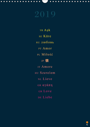 Liebe, Amor, Love … (Wandkalender 2019 DIN A3 hoch) von Moths,  Mario