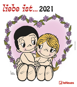 liebe ist… 2021 – Wand-Kalender – 30×34 – Illustrationen – Paar von Casali,  Kim