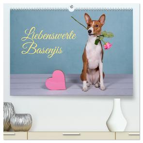 Liebenswerte Basenjis (hochwertiger Premium Wandkalender 2024 DIN A2 quer), Kunstdruck in Hochglanz von Joswig,  Angelika