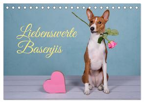 Liebenswerte Basenjis (Tischkalender 2024 DIN A5 quer), CALVENDO Monatskalender von Joswig,  Angelika