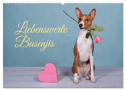 Liebenswerte Basenjis (Wandkalender 2024 DIN A2 quer), CALVENDO Monatskalender von Joswig,  Angelika