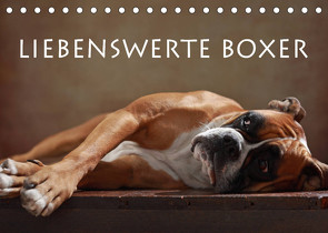 Liebenswerte Boxer (Tischkalender 2023 DIN A5 quer) von Behr,  Jana