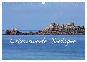 Liebenswerte Bretagne (Wandkalender 2024 DIN A3 quer), CALVENDO Monatskalender von Nitzold-Briele,  Gudrun