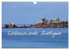 Liebenswerte Bretagne (Wandkalender 2024 DIN A4 quer), CALVENDO Monatskalender von Nitzold-Briele,  Gudrun