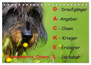 Liebenswerte Clowns (Tischkalender 2024 DIN A5 quer), CALVENDO Monatskalender von G.,  Piet