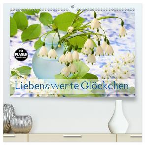 Liebenswerte Glöckchen (hochwertiger Premium Wandkalender 2024 DIN A2 quer), Kunstdruck in Hochglanz von Kruse,  Gisela