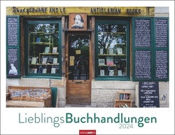 Lieblings-Buchhandlungen Kalender 2024