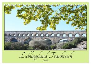 Lieblingsland Frankreich (Tischkalender 2024 DIN A5 quer), CALVENDO Monatskalender von Flori0,  Flori0