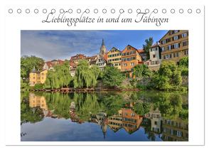 Lieblingsplätze in und um Tübingen (Tischkalender 2024 DIN A5 quer), CALVENDO Monatskalender von Maas,  Christoph