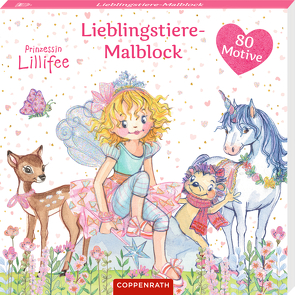 Lieblingstiere-Malblock (Prinzessin Lillifee) von Monika Finsterbusch