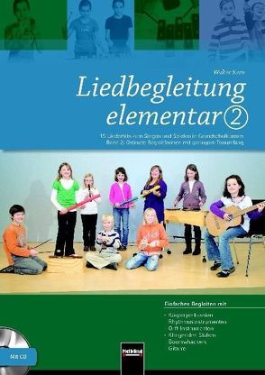 Liedbegleitung elementar 2. Heft und DVD von Kern,  Walter