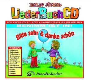 LiederBuchCD Bitte sehr & danke schön von Bebber,  Ingrid van, Jöcker,  Detlev