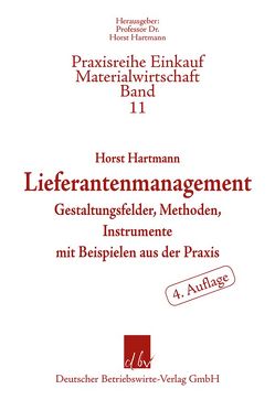 Lieferantenmanagement. von Hartmann,  Horst