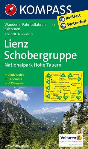 KOMPASS Wanderkarte Lienz – Schobergruppe – Nationalpark Hohe Tauern von KOMPASS-Karten GmbH