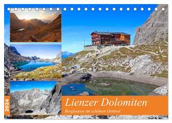 Lienzer Dolomiten (Tischkalender 2024 DIN A5 quer), CALVENDO Monatskalender von Kramer,  Christa