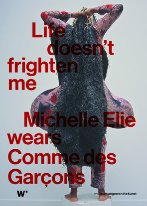 Life doesn’t frighten me. Michelle Elie wears Comme des Garçons von Ifeoma Kupka,  Mahret, Wagner K,  Matthias