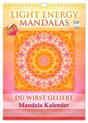 Light Energy Mandalas – Kalender – Vol. 1 (Wandkalender 2024 DIN A4 hoch), CALVENDO Monatskalender von Shayana Hoffmann,  Gaby