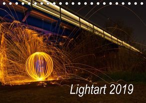 Lightart 2019 – Lichtkunstfotografie (Tischkalender 2019 DIN A5 quer) von Rehpenning,  Timo