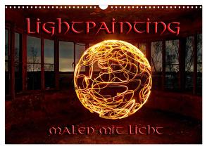 LIGHTPAINTING – malen mit Licht (Wandkalender 2024 DIN A3 quer), CALVENDO Monatskalender von Schneider,  Jens