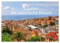 Ligurien – die italienische Riviera (Tischkalender 2024 DIN A5 quer), CALVENDO Monatskalender von Kruse,  Joana