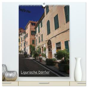 Ligurische Dörfer (hochwertiger Premium Wandkalender 2024 DIN A2 hoch), Kunstdruck in Hochglanz von by Marco Odasso,  Skao-Fotografie