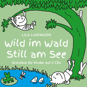 Lila Lindwurm Wild im Wald – Still am See von Kamper,  Elke, Orth,  Anders