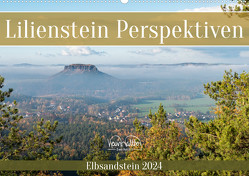 Lilienstein Perspektiven – Elbsandstein (Wandkalender 2024 DIN A2 quer), CALVENDO Monatskalender von Walther,  Kevin