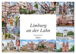 Limburg an der Lahn Impressionen (Tischkalender 2024 DIN A5 quer), CALVENDO Monatskalender von Meutzner,  Dirk