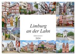 Limburg an der Lahn Impressionen (Wandkalender 2024 DIN A3 quer), CALVENDO Monatskalender von Meutzner,  Dirk
