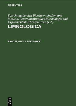 Limnologica / September von Krey,  Ludwig
