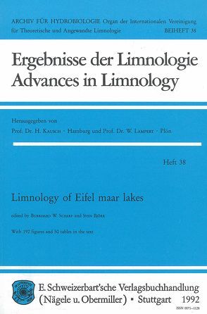 Limnology of Eifel maar lakes von Björk,  Sven, Scharf,  Burkhard W