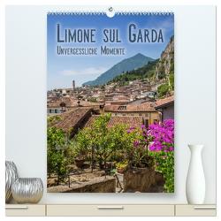 LIMONE SUL GARDA Unvergessliche Momente (hochwertiger Premium Wandkalender 2024 DIN A2 hoch), Kunstdruck in Hochglanz von Viola,  Melanie