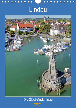 Lindau. Die Glücksfinder-Insel (Wandkalender 2021 DIN A4 hoch) von Marten,  Martina