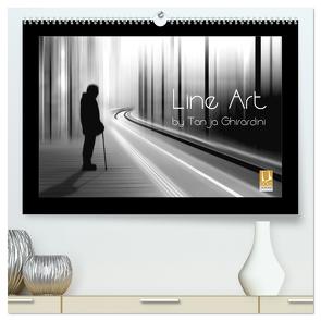 Line Art – by Tanja Ghirardini (hochwertiger Premium Wandkalender 2024 DIN A2 quer), Kunstdruck in Hochglanz von Ghirardini,  Tanja