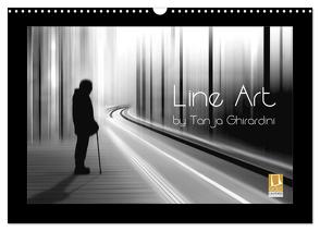 Line Art – by Tanja Ghirardini (Wandkalender 2024 DIN A3 quer), CALVENDO Monatskalender von Ghirardini,  Tanja