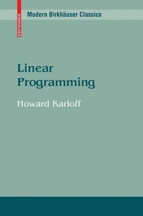 Linear Programming von Karloff,  Howard