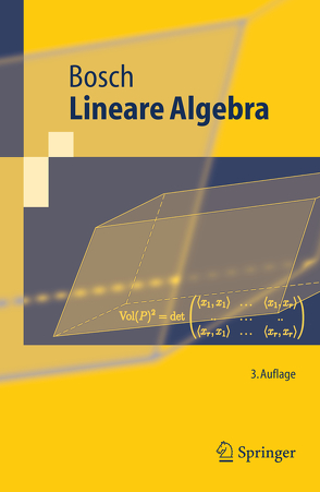 Lineare Algebra von Bosch,  Siegfried