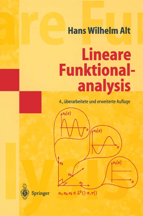 Lineare Funktionalanalysis von Alt,  Hans Wilhelm