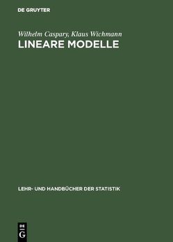Lineare Modelle von Caspary,  Wilhelm, Wichmann,  Klaus