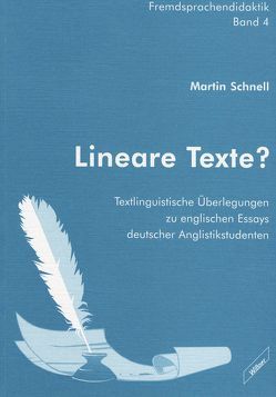 Lineare Texte? von Schnell,  Martin, Schröder,  Konrad