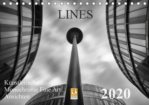 LINES – Künstlerische Monochrome Fine Art Ansichten (Tischkalender 2020 DIN A5 quer) von Will,  Thomas