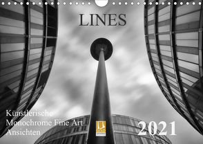 LINES – Künstlerische Monochrome Fine Art Ansichten (Wandkalender 2021 DIN A4 quer) von Will,  Thomas
