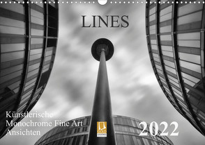 LINES – Künstlerische Monochrome Fine Art Ansichten (Wandkalender 2022 DIN A3 quer) von Will,  Thomas